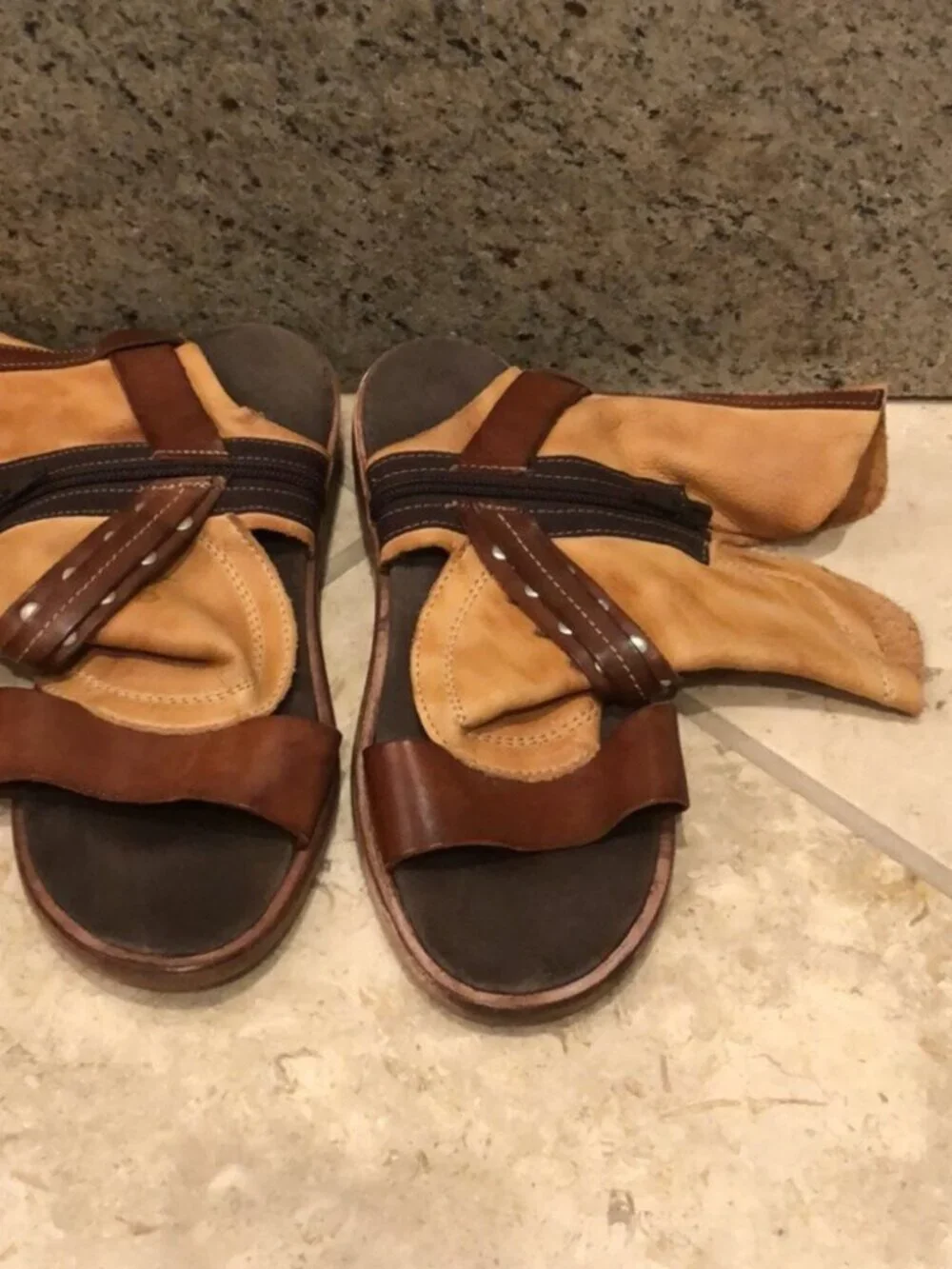Free People Everything Went West leather studded harness bootie gladiator sandal